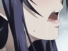 Горячая хентай девка дрочила большими сиськами и ебалась раком