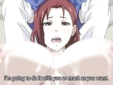 Горячая хентай девка дрочила большими сиськами и ебалась раком