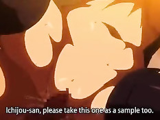 Горячая хентай девка дрочила большими сиськами и ебалась раком