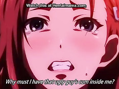 Горячая хентай девка дрочила большими сиськами и ебалась раком