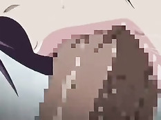 Горячая хентай девка дрочила большими сиськами и ебалась раком