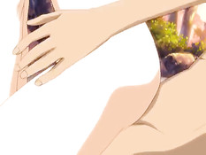 Облизал красивую большую грудь хентай девушки и отодрал раком