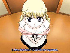 Облизал красивую большую грудь хентай девушки и отодрал раком