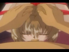 Связанной хентай блондинке пришлось отсасывать мужчине пенис