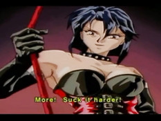 Связанной хентай блондинке пришлось отсасывать мужчине пенис