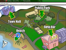 Красивая хентай блондинка в чулках отсасывает и садится на член