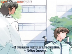 Похотливый доктор в позе раком отодрал в киску хентай медсестру