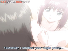 Похотливый доктор в позе раком отодрал в киску хентай медсестру