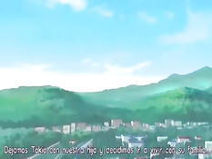 Пожилой мужчина отъебал большим членом сисястую хентай девку