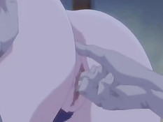 Пожилой мужчина отъебал большим членом сисястую хентай девку