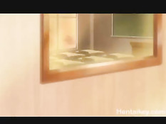 Студент отымел сисястую хентай учительницу с красными волосами