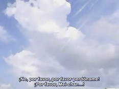 Разбуженная хентай подруга набросилась на парня и села на член