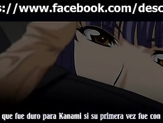 Ласковая хентай девка расстегнула парню ширинку и отсосала член