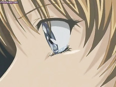 Чувственная хентай девка занимается сексом с молодым человеком