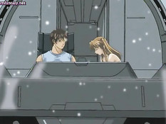 Чувственная хентай девка занимается сексом с молодым человеком