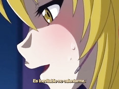 Грудастая хентай блондинка пришла к пареньку и занялась сексом