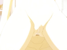 Парень поцеловал грудастую хентай девушку и отодрал на кровати