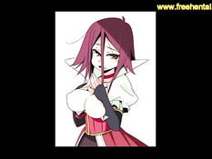 Пышногрудые хентай девки любят дрочить парням члены сиськами