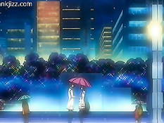 Снял лифчик и трусики с хентай подруги и отодрал в мокрую киску