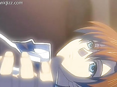 Снял лифчик и трусики с хентай подруги и отодрал в мокрую киску