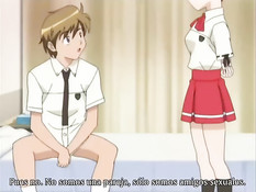 Сделал фистинг рыжей хентай подружке и лёг на девчонку сверху