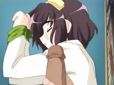 Сделал фистинг рыжей хентай подружке и лёг на девчонку сверху