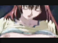 Мужчина возле окна оттрахал раком грудастую хентай любовницу