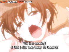 Мужчина в вагоне метро отымел в киску грудастую хентай девчонку