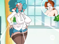 Собрание секс комиксов по мотивам популярной игры Pokemon Go