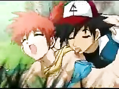 Герой сериала Покемоны Эш Кетчум трахает рыжую девушку Мисти