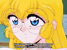 Две аниме лесбиянки отлизывают клитор в позе 69 и трутся лобками