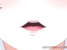 Похотливые аниме студентки с мокрыми кисками отсасывают парням