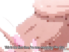 Похотливые аниме студентки с мокрыми кисками отсасывают парням