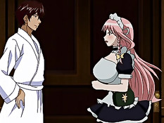 Связанную хентай горничную после отсоса поимели в рабочую попу