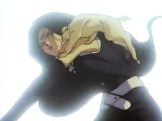 Две красивые хентай подружки занимались страстным лесби сексом