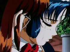 Две красивые хентай подружки занимались страстным лесби сексом