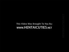 3D девку с большой грудью в туалете обвили и оттрахали щупальцы