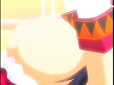 Парень отлизал клитор грудастой хентай брюнетке и отымел в киску