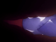 Сиськастая аниме красавица на диване оттрахала себя вибратором