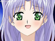 Паренёк ногой ласкает киску хентай девушке и насаживает на член