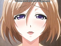 Грудастые аниме девушки дают отлизать киску и отсасывают член