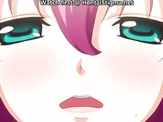 Грудастые аниме девушки дают отлизать киску и отсасывают член