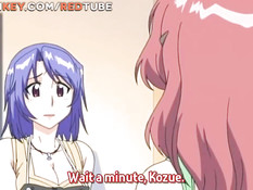 Две развратные аниме девки никак не могут поделить одного парня