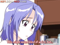 Две развратные аниме девки никак не могут поделить одного парня