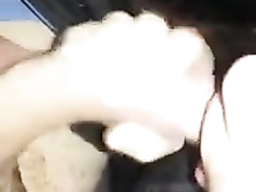 Девушка из Аргентины отсасывает и дрочит член своему бойфренду