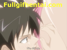 Он вылизал торчащие соски сисястой хентай девке и вставил член