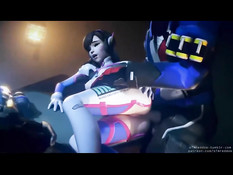 Сборник аниме порно видео по мотивам популярной игры Overwatch
