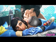 Сборник аниме порно видео по мотивам популярной игры Overwatch