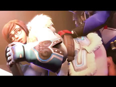 Сборник аниме порно видео по мотивам популярной игры Overwatch