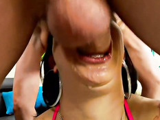 Знойной женщине с тату сделали анальный фистинг и отымели в зад